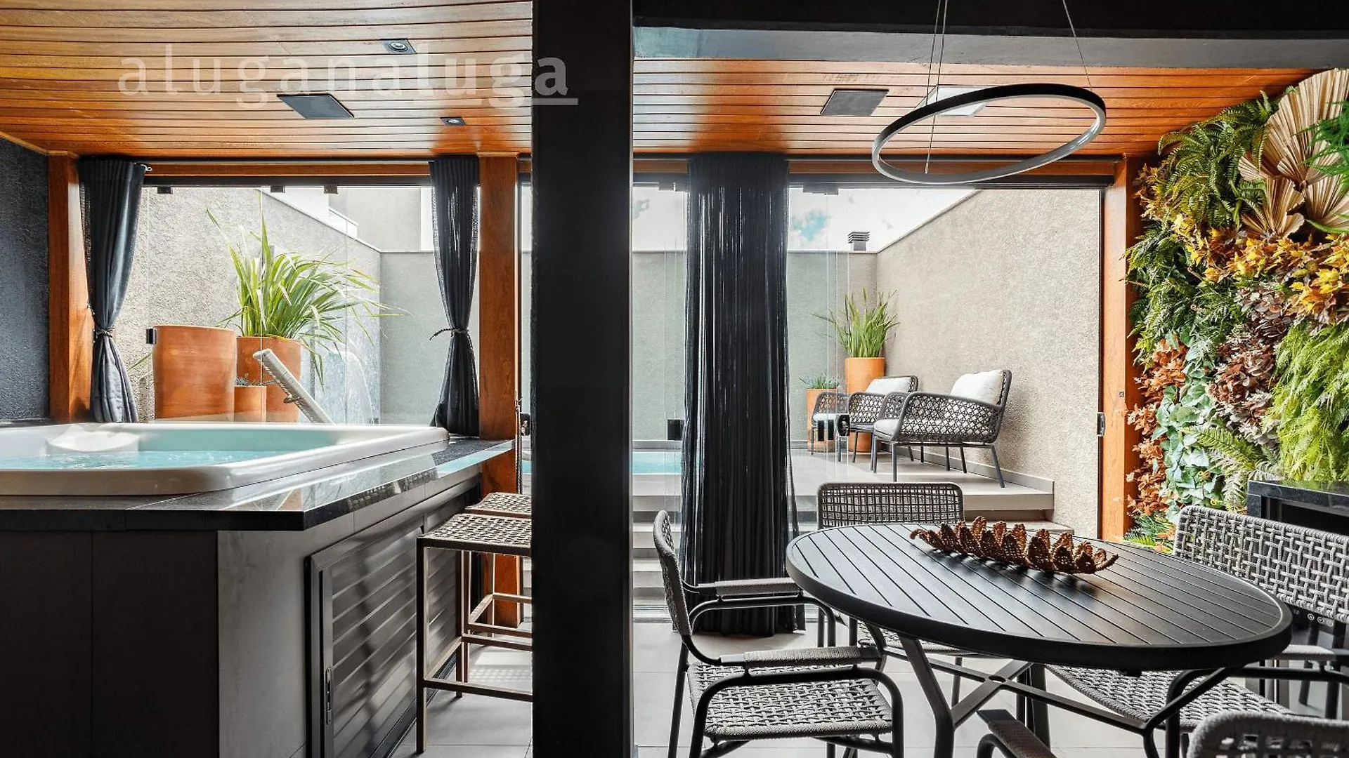 Ferienhaus Luxury Spa House - Com Piscina E Jacuzzi Palhoça Brasilien
